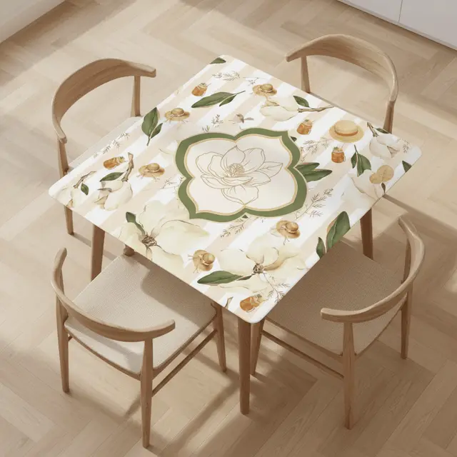 Splash Of Mahj And Color Co. Southern Magnolias And Sweet Tea Charleston South Carolina Mahjong Mat