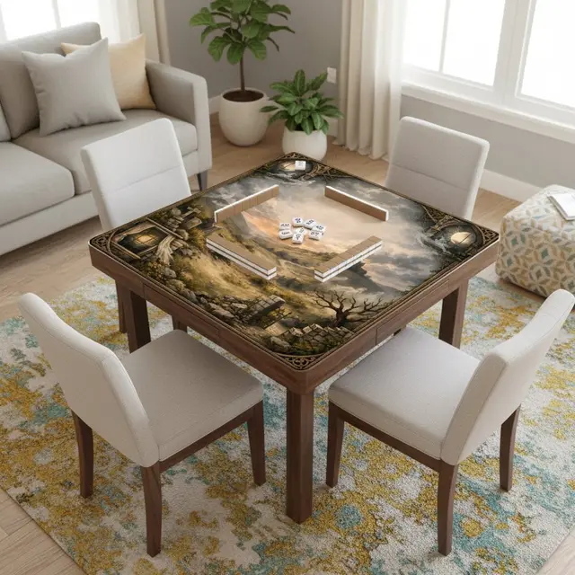 Splash Of Mahj And Color Co. Specters Of The Moors Wuthering Heights Mahjong Mat