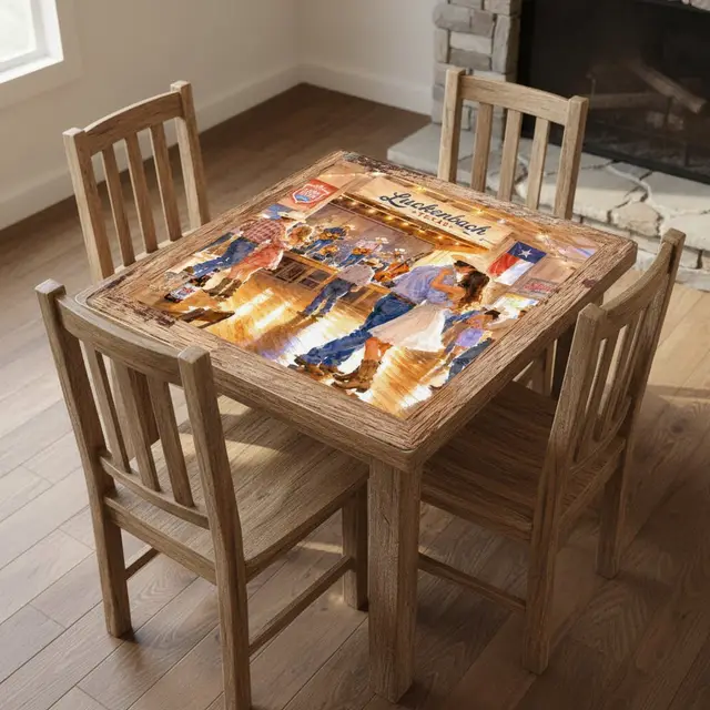 Splash Of Mahj And Color Co. Texas Honky Tonk Mahjong Mat