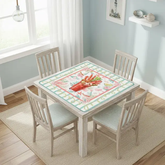 Splash Of Mahj And Color Co. The Charleston Darling Blood Mary Mahjong Mat