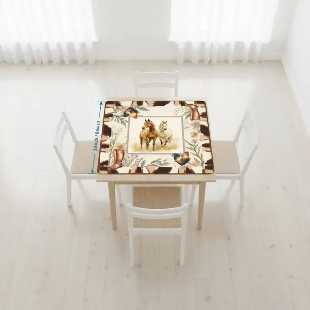 Splash Of Mahj And Color Co. The Equestrian Mahjong Mat