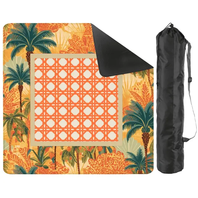 Splash Of Mahj And Color Co. Tropicala Palm Mini Mahjong Mat