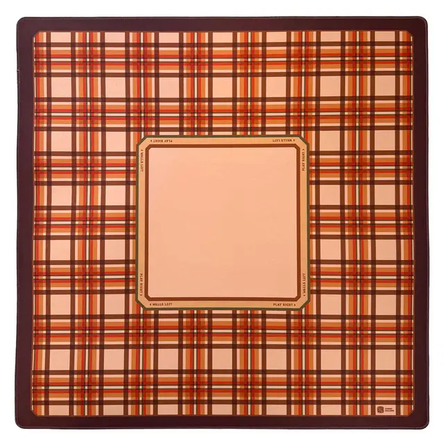 Sunday Mahjong Retro Plaid Premium Mahjong Mat