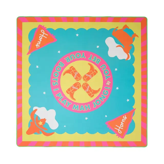 The Mahjong House The Hill Country Mahjong Mat (30% off in cart, final sale)