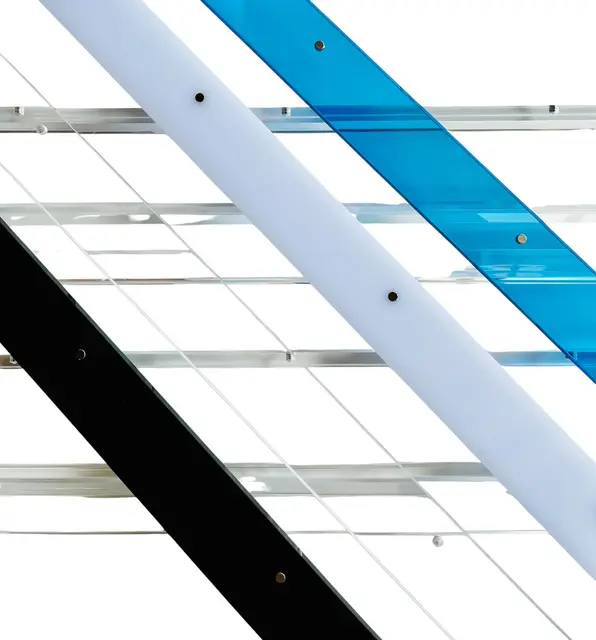 Luxe Mahjong 20” Acrylic Mahjong Racks with Detachable Magnetic Pushers & 4-Slot Rack Bag (Set of 4) - 5 Color Pusher Options — Transparent