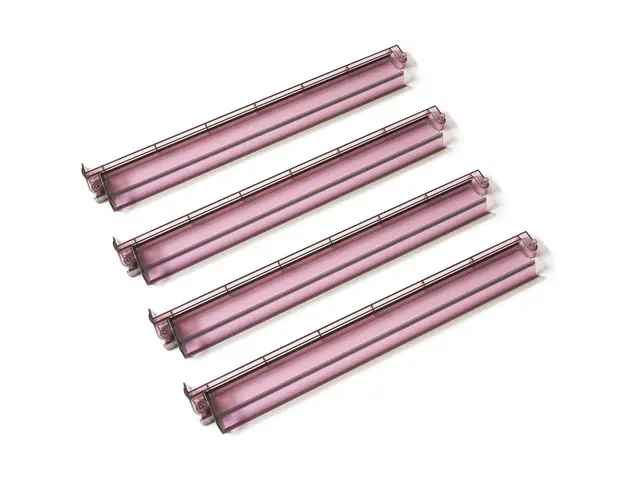 Mahjong Row & Co. Translucent Plum Rack & Pusher Set