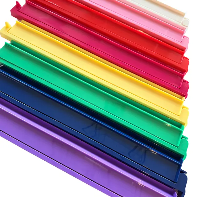 Mahjong Studios Mahjong Rack and Pusher Set of 4 - Solid Colors Pink Yellow Green Purple