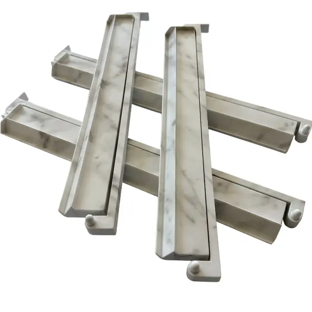 Mahjong Studios White Marble Mahjong Rack & Pusher Set – Mahjong Accessory