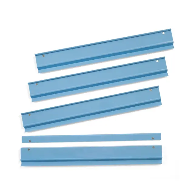 The Mahjong House Set of 4 Dusty Blue Mahjong Racks