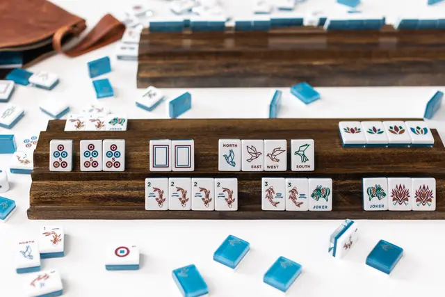 Bam Bird Boutique Origami Mahjong Tile set