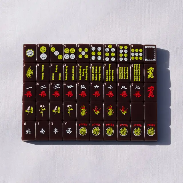 Brooklyn Mahjong Willow Mahjong Tile Set
