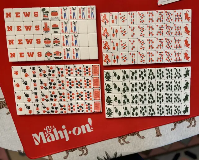 Let's Mahj On Let's Go Tigers! Tile Set