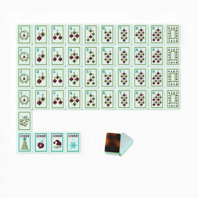 Mahj Tile Haus Coral and Coast - Holiday Supplemental Tiles — Aqua Pearl