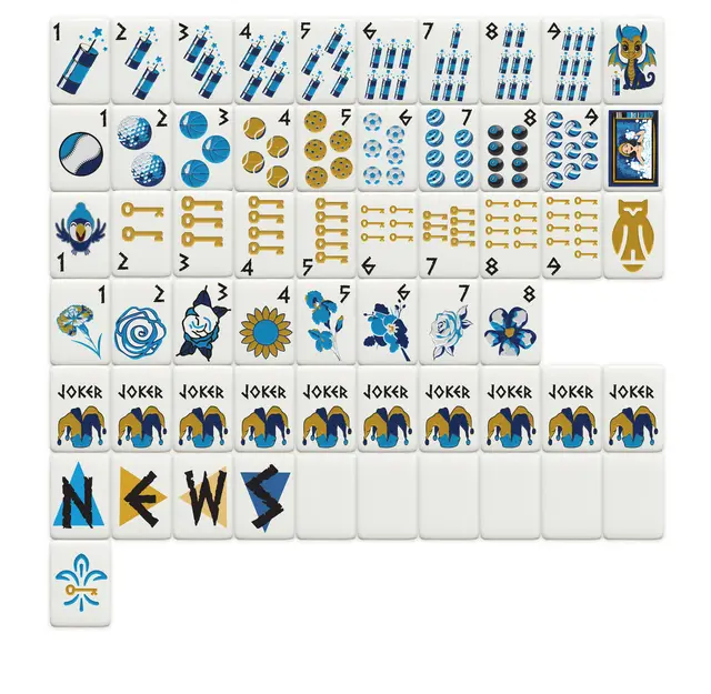 Mahjong Sisterhood Kappa Kappa Gamma Mahjong Tiles