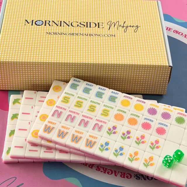 Morningside Mahjong Luna Tiles - Heirloom Engraved Tile Set