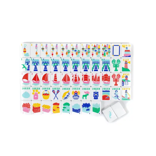 My Fair Mahjong THE NEW ENGLAND SERIES — Mahjong with Nautical Flair