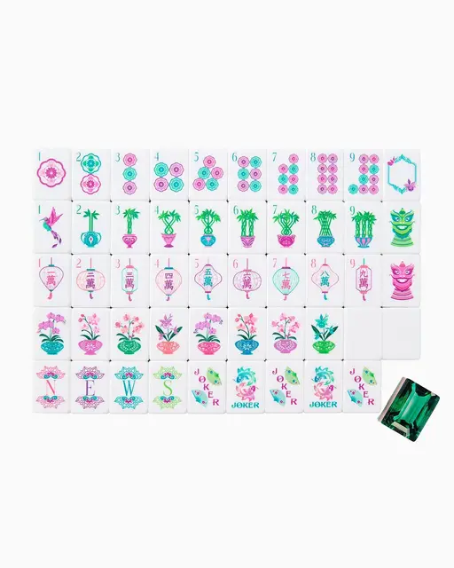 Oh My Mahjong Emerald Mahjong Tiles