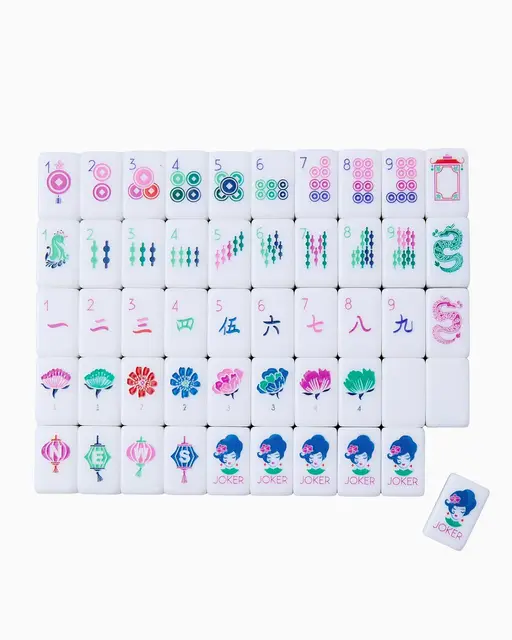 Oh My Mahjong Palm Beach Mahjong Travel Set