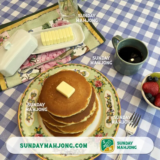 Sunday Mahjong Sunday Butter Tile Set
