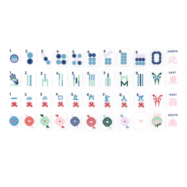 The Mahjong House White House Tiles