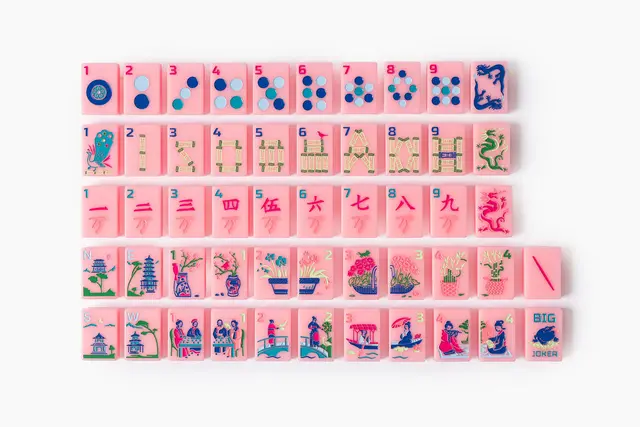 The Mahjong Line The Classic Line — Petal Pink