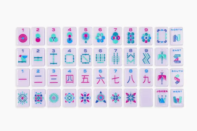 The Mahjong Line The Minimal Line — Lilac