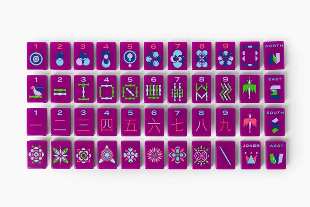 The Mahjong Line The Minimal Line — Plum