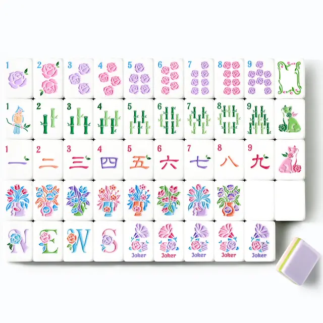 Virora Mahjong Lilacée Mahjong Tiles
