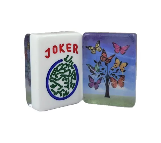 Where the Wind Blows Butterfly American Mah Jongg Tiles