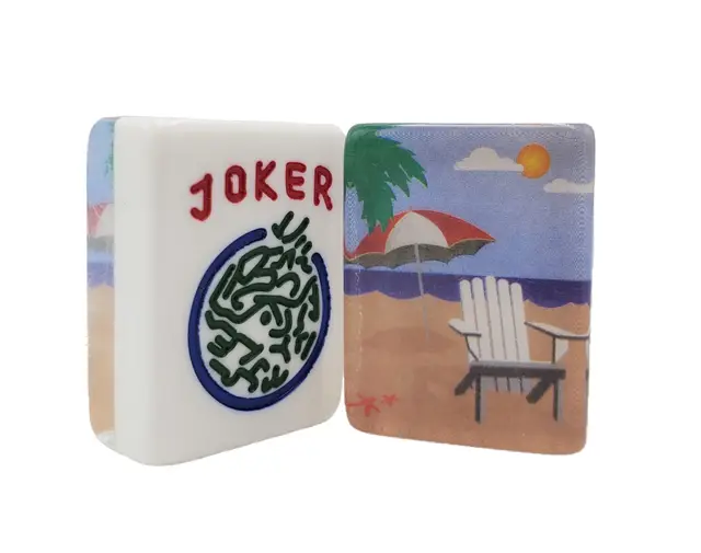 Where the Wind Blows By The Sea American Mah Jongg Tiles