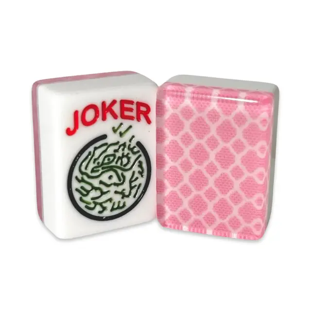 Where the Wind Blows Pink Mermaid American Mah Jongg Tiles
