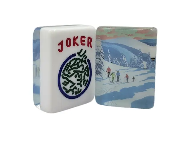 Where the Wind Blows Slopes American Mah Jongg Tiles