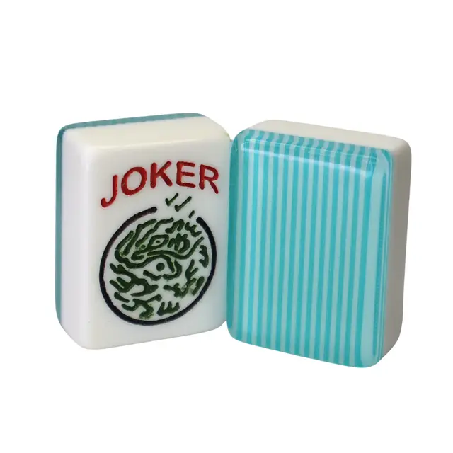 Where the Wind Blows Turquoise Stripe American Mah Jongg Tiles